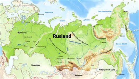 Kaarten van Rusland - Free World Maps