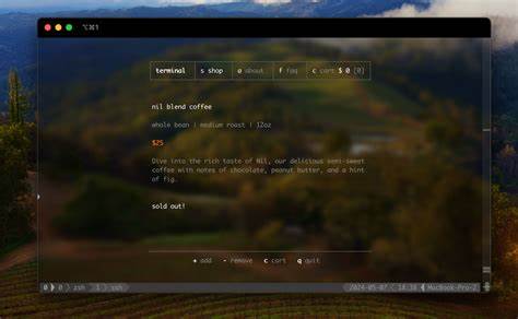 Buy Coffee via SSH