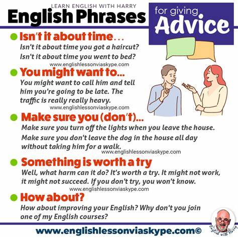 Can I Give You Some Advice?