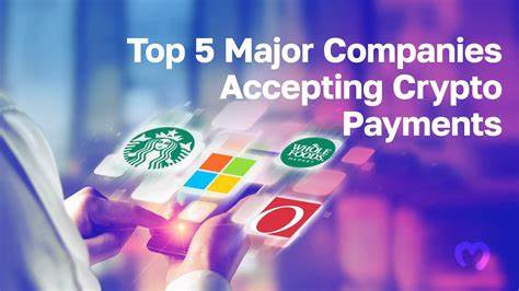 5 surprising companies now accepting cryptocurrency as payment