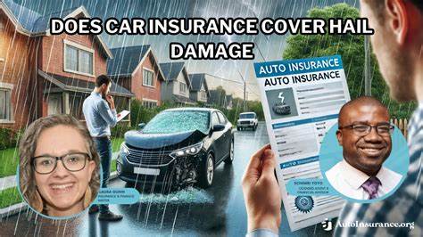 Does car insurance cover hail damage?
