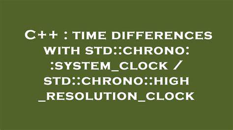 There is std:chrono:high_resolution_clock, but no low_resolution_clock