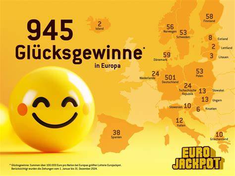 Eurojackpot - Gewinnerbilanz 2024