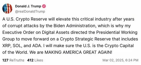 What is Trump’s Executive Orders in Creations of Cryptocurrency Working Group? - Jagran Josh