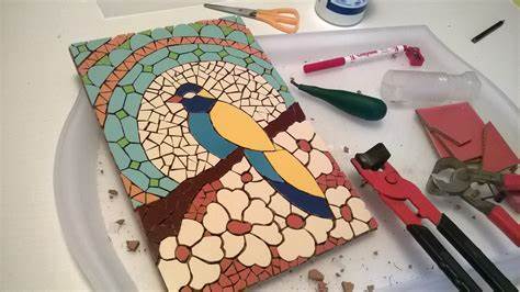 Jane du Rand – Cómo hacer un mosaico de pájaros