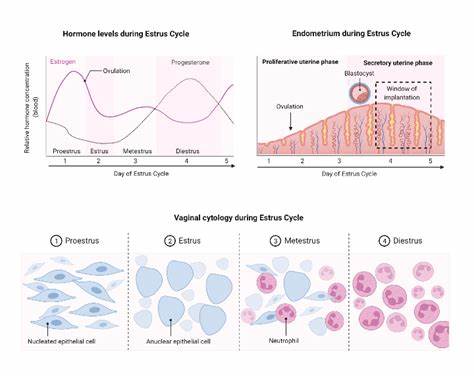 Spatial learning circuitry fluctuates in step with estrous cycle in mice