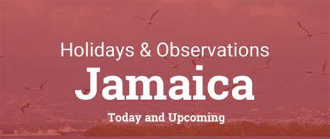 Holidays Today and Upcoming Holidays in Jamaica
