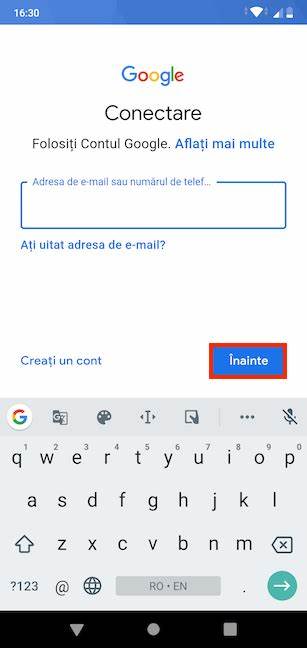 Conectează-te – Conturi Google