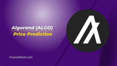 Algorand (ALGO) Price Prediction 2024 2025 2026 2027 - 2030 - Changelly