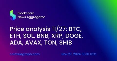 Price analysis 2/14: BTC, ETH, XRP, SOL, BNB, DOGE, ADA, LINK, AVAX, SUI - MSN