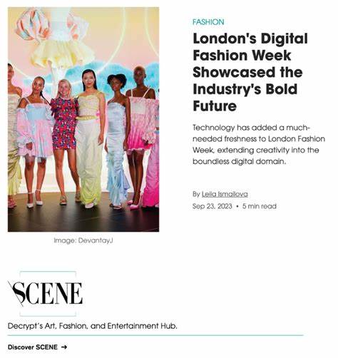 London's Digital Fashion Week Showcased the Industry's Bold Future - Decrypt