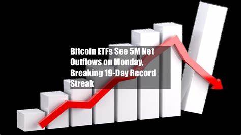 Bitcoin ETFs Break 19-Day Inflow Streak As Net Outflows Hit $65 Million - Decrypt