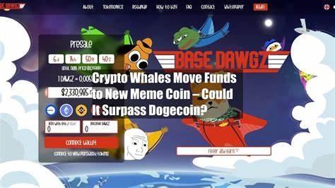 Crypto Whales Move Funds to New Meme Coin – Could It Surpass Dogecoin? - Cryptonews