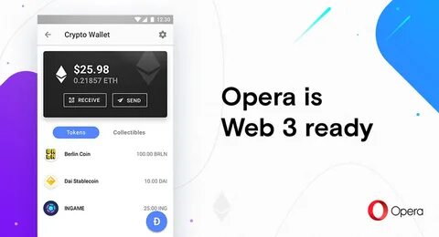 Opera browser for Android now features built-in crypto wallet: Here’s how it works - HT Tech