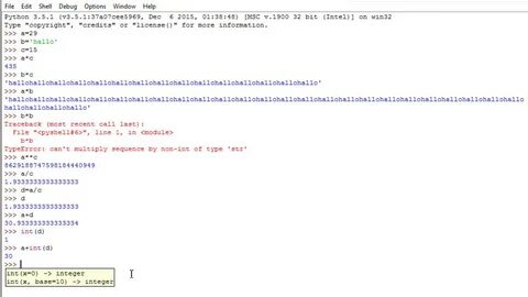 Operatoren - Python Programmierung