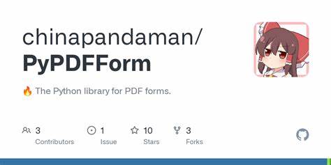 Show HN: PyPDFForm v3.0.0 Has Released