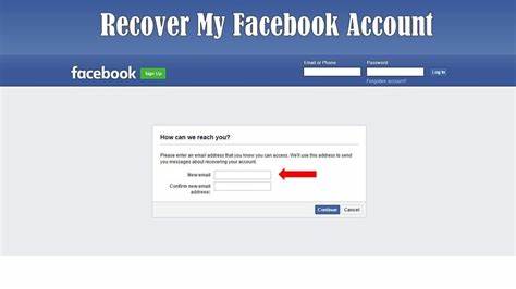 Recover your Facebook account if you can't access your account email 