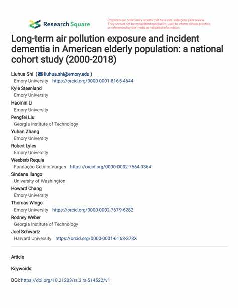 Long-term air pollution exposure and incident dementia: Review and meta-analysis