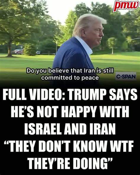 Trump announces Israel-Iran ceasefire