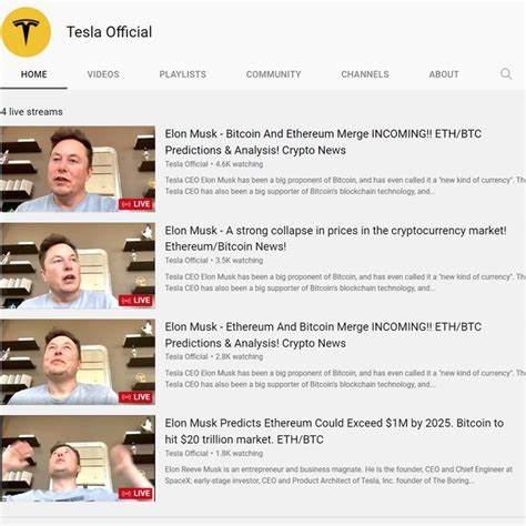 Cryptocurrency Giveaway Scam with YouTube Live Stream (2022)