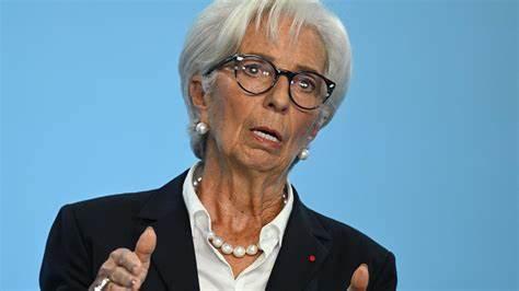 EZB-Präsidentin Lagarde spricht