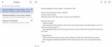 Simplenote is no longer in active development