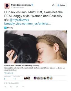 Why isn’t bestiality content on the internet not taken down ... - Reddit
