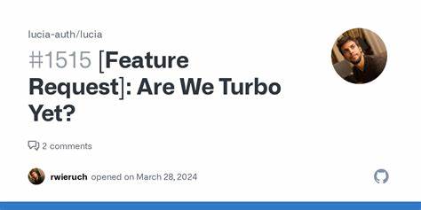Are We Turbo Yet?