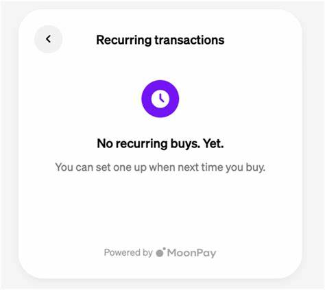 MoonPay Launches Recurring Buys