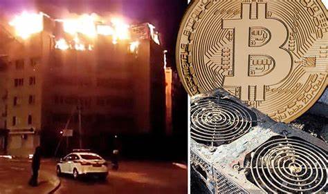 Bitcoin mining bolthole explodes into flames: 8 flats destroyed after 'electricity tapped' - Express