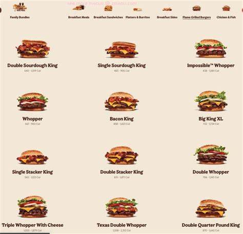 Online Menu of Burger King Restaurant, West Allis, Wisconsin, 53214 - Zmenu