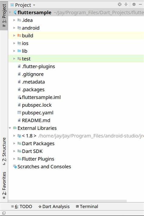 Updating Flutter Plugin Project Structure