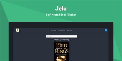 Jelu: Self hosted read and to-read list book tracker