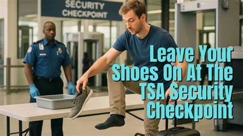 TSA to Allow Shoes to Stay on for Airport Security Screening