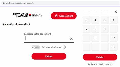 Société Générale Espace Client : Accès au compte en ligne