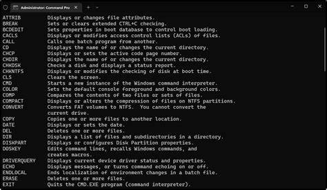 Windows Command Prompt Information and How to Use Its Commands List