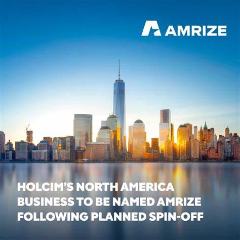 Holcim North American Spinoff Amrize Slips in Trading Debut