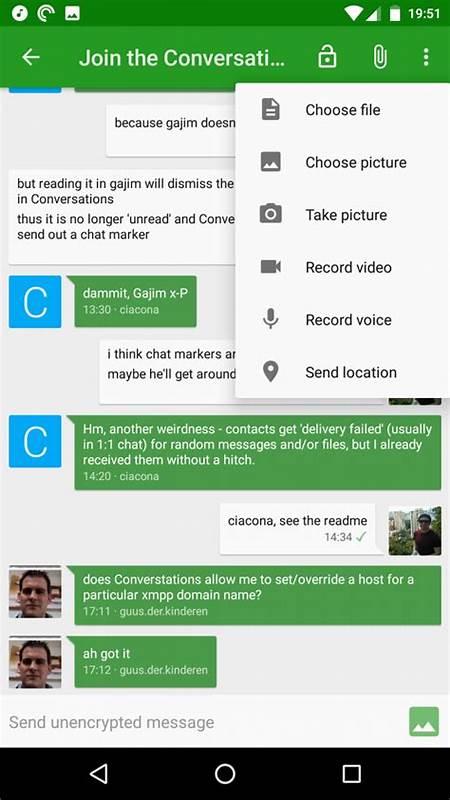 Conversations 2.19.1 released – open-source Jabber/XMPP client for Android