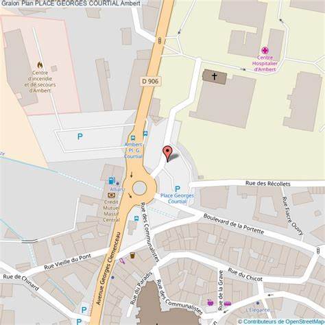 Courtial Jacques à Ambert 63600 (Boulevard Sully): Adresse, horaires 