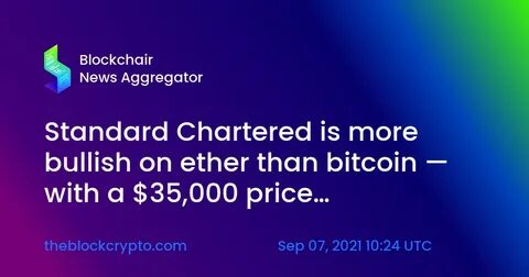 Standard Chartered bullish: Bitcoin "bald bei 150.000 US-Dollar, Ether künftig bei 8.000 US-Dollar"!