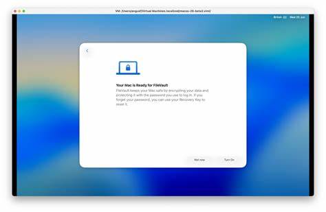 macOS Tahoe Beta Forces Sharing FileVault Key