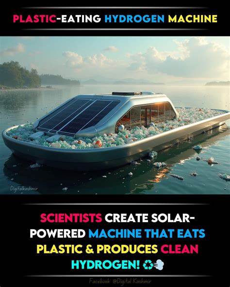 Solar Technology Produces Clean Hydrogen from Plastic Waste