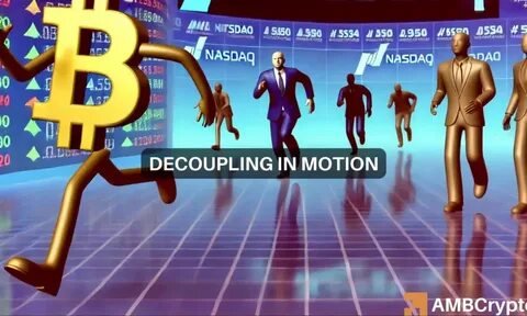 Bitcoin continues decoupling from altcoins: Here’s what it means - AMBCrypto English