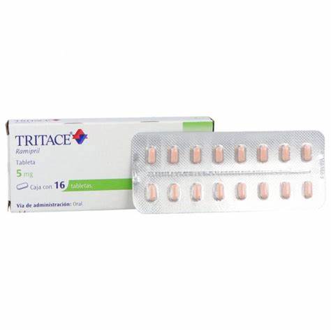 Tritace 5 mg Oral 16 Tabs - Farmacias del Ahorro