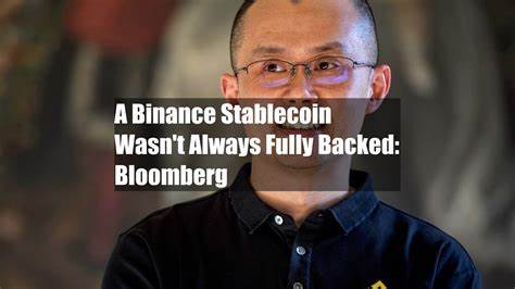 Binance's Stablecoin Was Not Always Fully Backed, Report Says