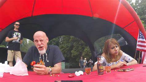 'It smelled like pain and regret': inside hot chilli eating contests (2021)