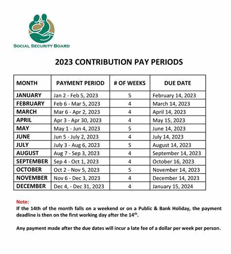 Paying social security contributions