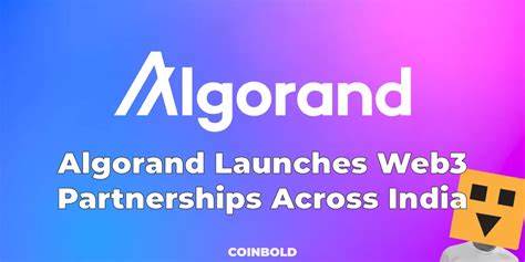 Algorand Foundation Announces Broad-Reaching Partnerships in India to Grow Web3
