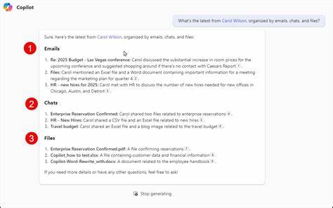 Copilot: Summarize Emails, Chats, and Files with Others In SECONDS