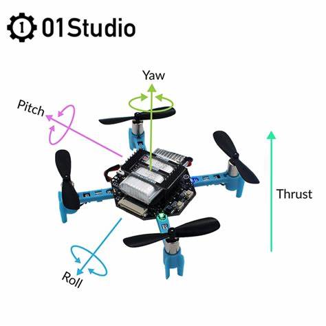 PyDrone – An ESP32-S3 drone programmable with MicroPython